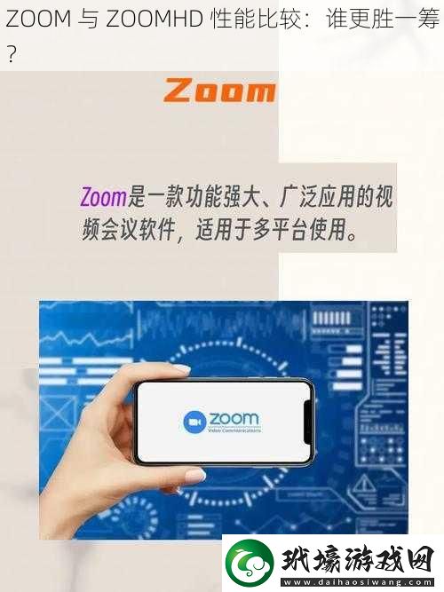 ZOOM與ZOOMHD性能比較