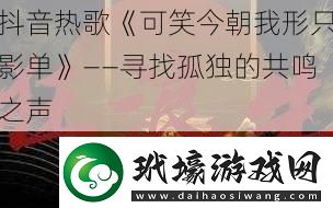 抖音熱歌可笑今朝我形只影單——尋找孤獨(dú)的共鳴之聲