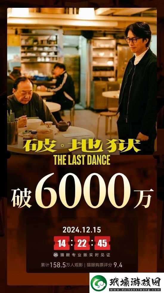 黃子華破·地獄票房突破6000萬(wàn)！豆瓣評(píng)分8.6！