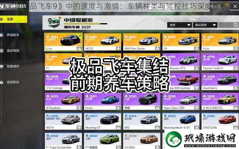 極品飛車9中的速度與激情