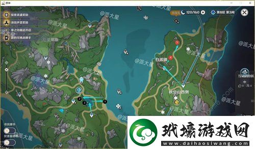 原神4.0水神瞳收集路線分布圖85個水神瞳在哪