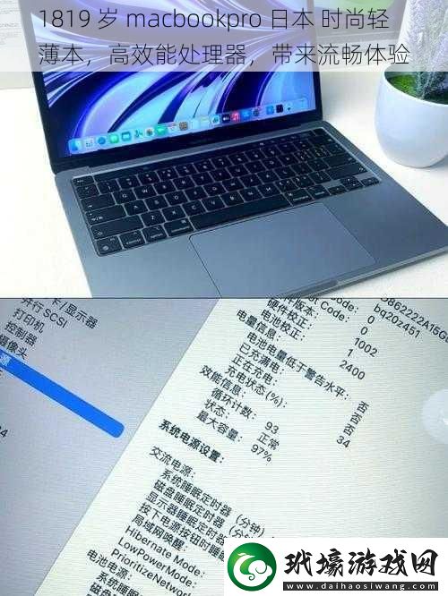 1819 歲 macbookpro 日本 時尚輕薄本，高效能處理器，帶來流暢體驗