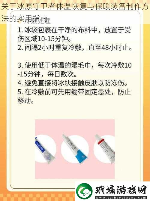 關(guān)于冰原守衛(wèi)者體溫恢復(fù)與保暖裝備制作方法的實(shí)用指南