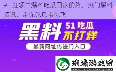 91紅領(lǐng)巾爆料吃瓜回家的路熱門爆料資訊帶你吃瓜帶你飛