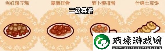 我的休閑時光隱藏菜譜是什么