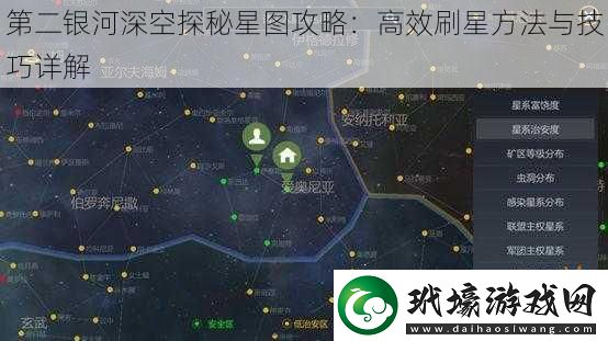 第二銀河深空探秘星圖攻略