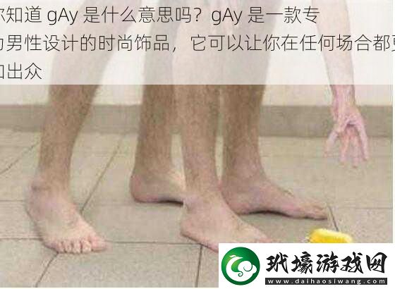 你知道gAy是什么意思嗎gAy是一款專為男性設(shè)計的時尚飾品它可以讓你在任何場合都更加出眾