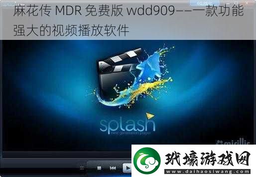 麻花傳MDR免費版wdd909——一款功能強大的視頻播放軟件