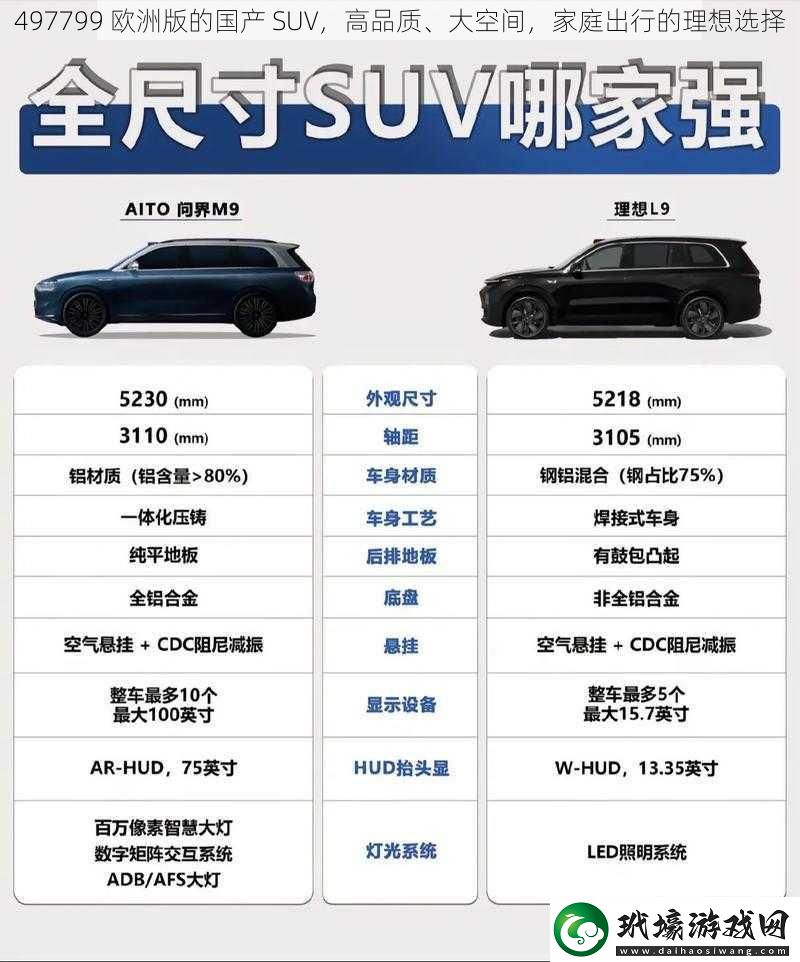 497799 歐洲版的國產(chǎn) SUV，高品質(zhì)、大空間，家庭出行的理想選擇