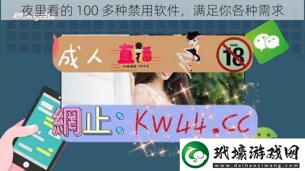 夜里看的 100 多種禁用軟件，滿足你各種需求